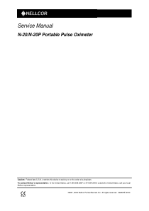 Nellcor_N-20_Pulse_Oximeter_-_Service_manual