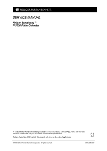 Nellcor_N-3000_Pulse_Oximeter_-_Service_manual