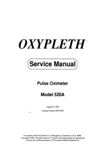 Novametrix_520A_Pulse_Oximeter_-_Service_manual