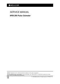 Nellcor_N-290_Pulse_Oximeter_-_Service_manual