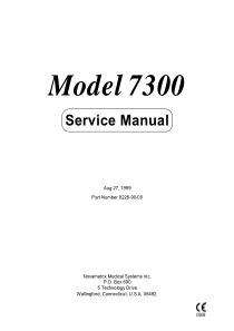 Novametrix_7300_-_Service_manual
