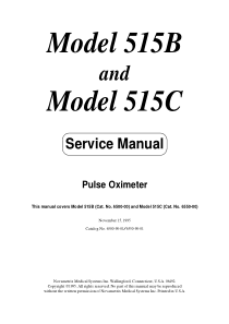 Novametrix_515_-_Service_manual