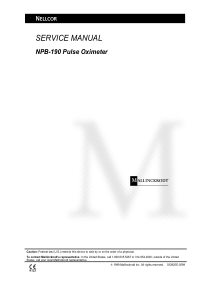 Nellcor_NPB-190_-_Service_manual