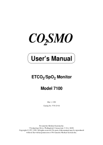 Novametrix_7100_-_User_manual