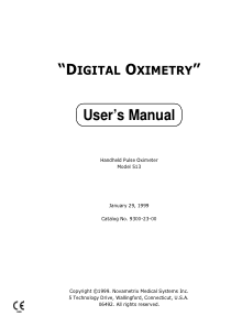 Novametrix_513_-_User_Manual