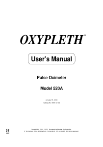 Novametrix_Oxypleth_520A_-_User_manual