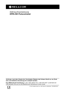 Nellcor_NPB-290_-_Bedienungsanleitung