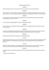 Critikon_Oxyshuttle2_-_User_manual