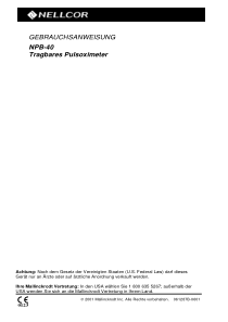 Nellcor_NPB-40_-_Bedienungsanleitung