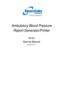 Spacelabs_90239_Ambulatory_Blood_Pressure_Monitor_-_Service_manual