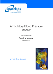 Spacelabs_90207_Ambulatory_Blood_Pressure_Monitor_-_Service_manual