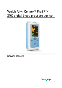 Welch Allyn Connex ProBP Blood Pressure Device - Service manual