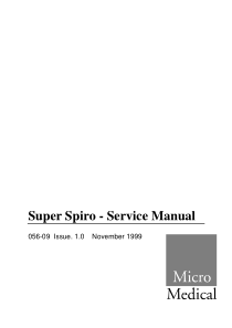 Micro_Medical_SuperSpiro_-_Service_manual