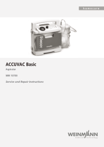 Weinmann_Accuvac_Basic_Aspirator_-_Service_manual