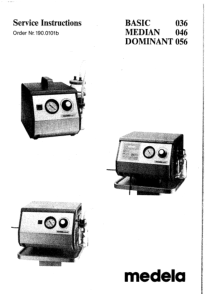 Medela_Basic,Median,Dominant_-_Service_manual