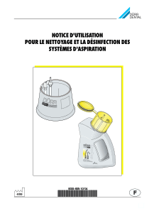 Dürr Suction Unit - Disinfection Instruction (fr)