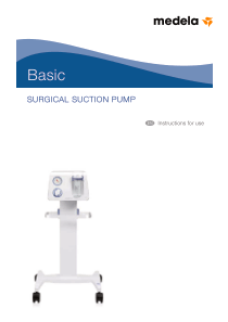 Medela Basic Suction Pump - User manual