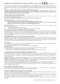 Alsa Vacutron - User manual