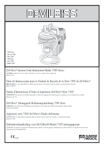 Devilbiss 7305 Suction Machine - User manual
