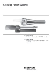 Aesculap_Saw_GP125_-_Service_manual