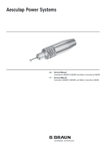 Aesculap_Craniotome_GB265_-_Service_manual