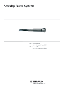 Aesculap_Saw_GD307_-_Service_manual