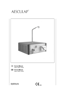 Aesculap_ElanEC_GA835_-_Service_manual