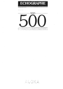 Aloka_SSD-500_-_Manuel_d'instructions