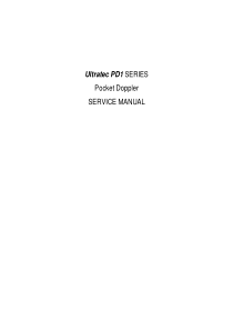 Ultrasound_Technologies_PD1_-_Service_manual