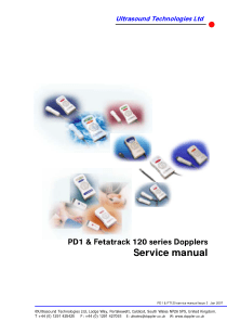 Ultrasound_Technologies_PD1,_Fetatrack_120_Doppler_-_Service_manual