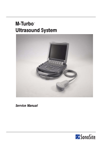 SonoSite M-Turbo Ultrasound System - Service manual