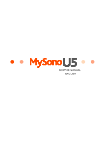 Samsung MySono U5 Ultrasound - Service manual